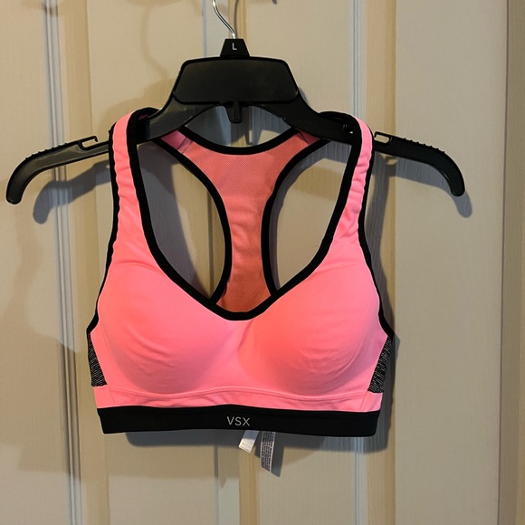 VSX Pink Sports Bra, 32B - Picture 1 of 7